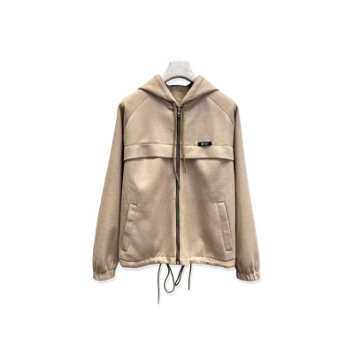 PRADA TECHNICAL FLEECE HOODIE JACKET